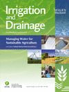 IRRIGATION AND DRAINAGE雜志封面